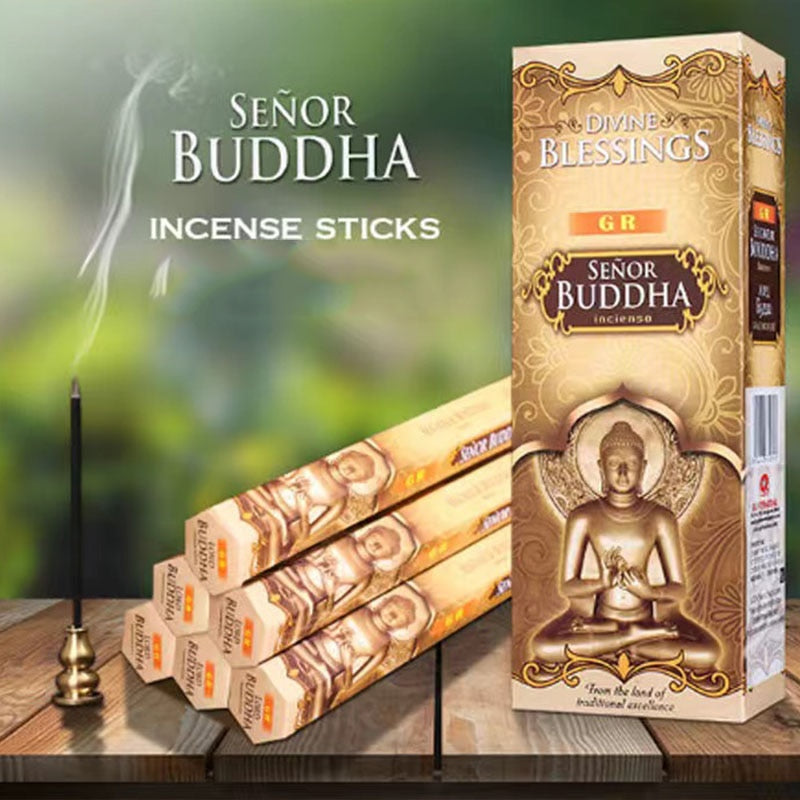 Artracyse 20 Sticks India Coconut Incense Sandalwood Household Bedroom, Agarwood Tibetan Line Aromatherapy