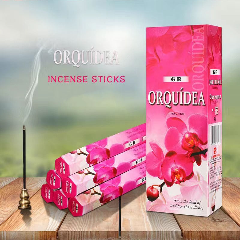 Artracyse 20 Sticks India Coconut Incense Sandalwood Household Bedroom, Agarwood Tibetan Line Aromatherapy