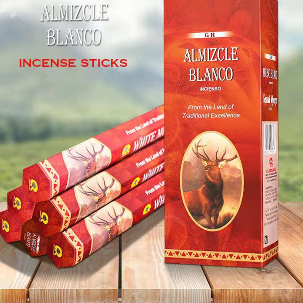 Artracyse 20 Sticks India Coconut Incense Sandalwood Household Bedroom, Agarwood Tibetan Line Aromatherapy