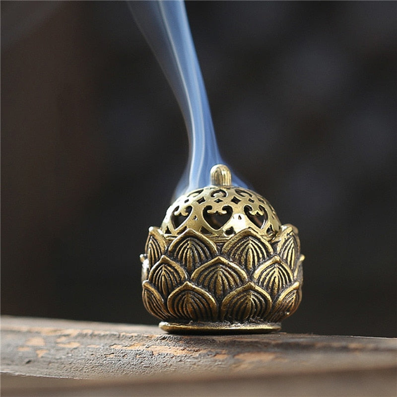 Leaf Tower Incense Ceramic Burner Fragrance Holder Backflow Censer Creative Aromatherapy Smoke Reflux Incense Stick Incense